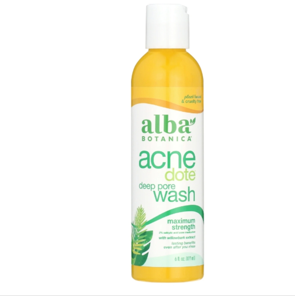 Alba Botanica Acnedote Deep Pore Wash 6 Fl oz